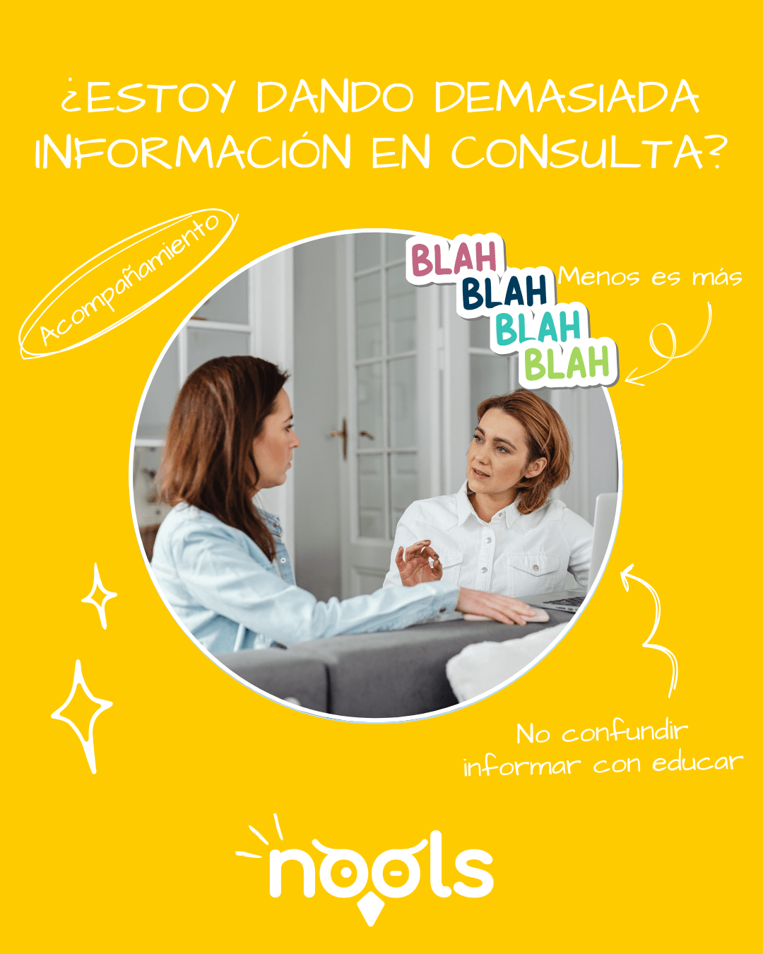 ¿ESTOY DANDO DEMASIADA INFORMACIÓN EN CONSULTA?